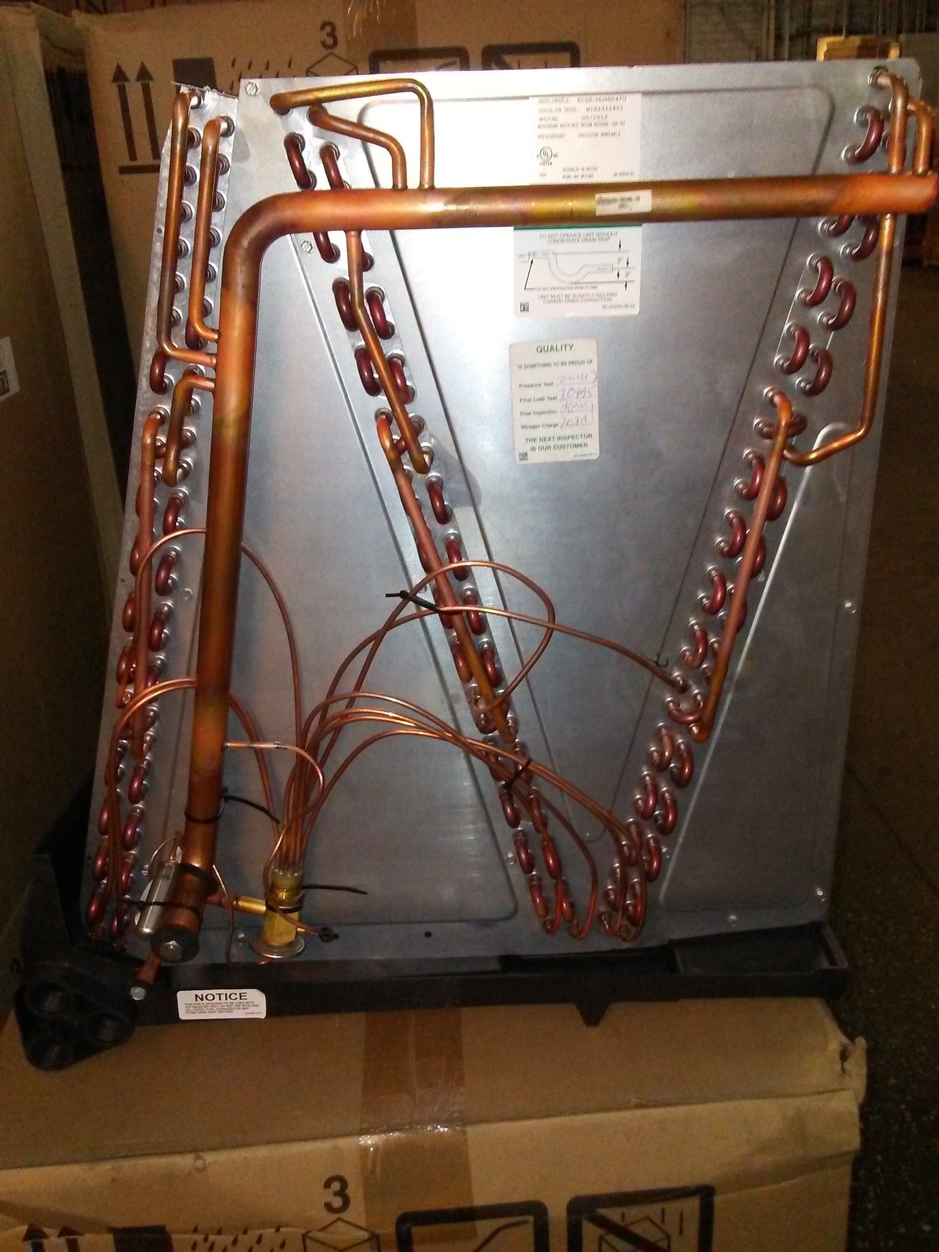 4 TON AC/HP UPFLOW/DOWNFLOW UNCASED "N" COIL R-22