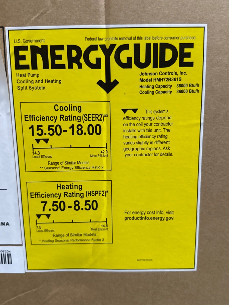 3 Ton Modulating Split-System Heat Pump 208-230/60/1 R410A 17 SEER2