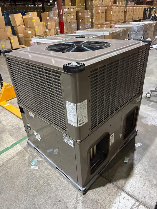 5 Ton Low NOx 2-Stg Convertible ECM Var Spd Dual Fuel HP Packaged Unit, 16 SEER, 208-230/60/1, R410A