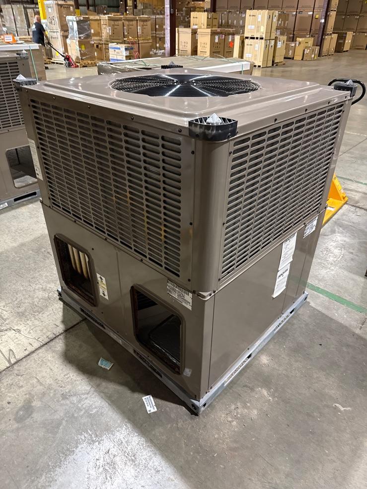 5 Ton Low NOx 2-Stg Convertible ECM Var Spd Dual Fuel HP Packaged Unit, 16 SEER, 208-230/60/1, R410A