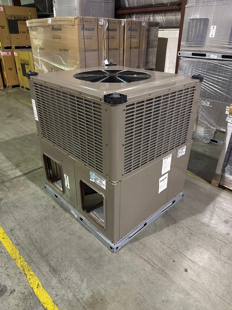 5 Ton Low NOx 2-Stg Convertible ECM Var Spd Dual Fuel HP Packaged Unit, 16 SEER, 208-230/60/1, R410A