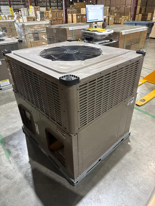 5 Ton Low NOx Two-Stage Convertible Natural Gas/Electric Packaged Unit, 16 SEER, 460/60/3, R410A