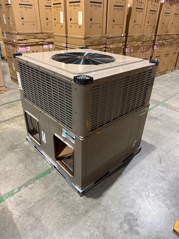 5 Ton Low NOx Two-Stage Convertible Natural Gas/Electric Packaged Unit, 16 SEER, 460/60/3, R410A