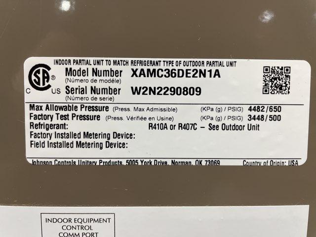 3 Ton AC/HP Multiposition Cased A Coil, R410A CFM 1200