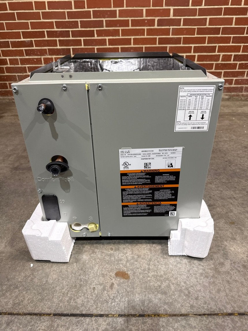 1.5-3 Ton AC/HP Upflow Cased A Coil, R410A CFM 1180