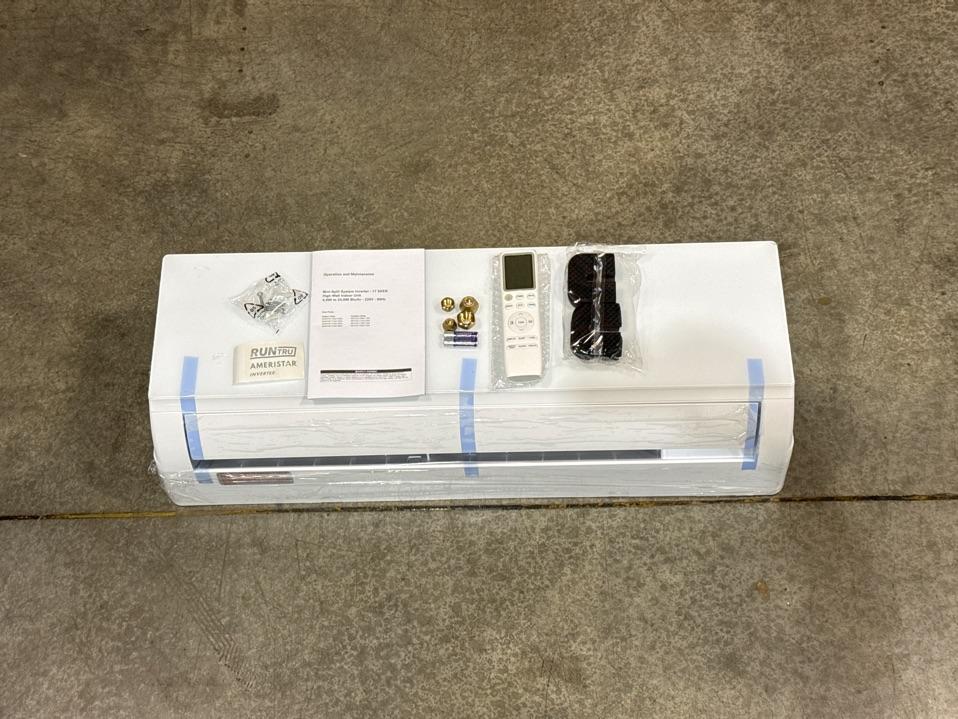 9,000 BTU Single-Zone Indoor Inverter Heat Pump Mini Split Unit, 17 SEER2 208-230/60/1 R-410A