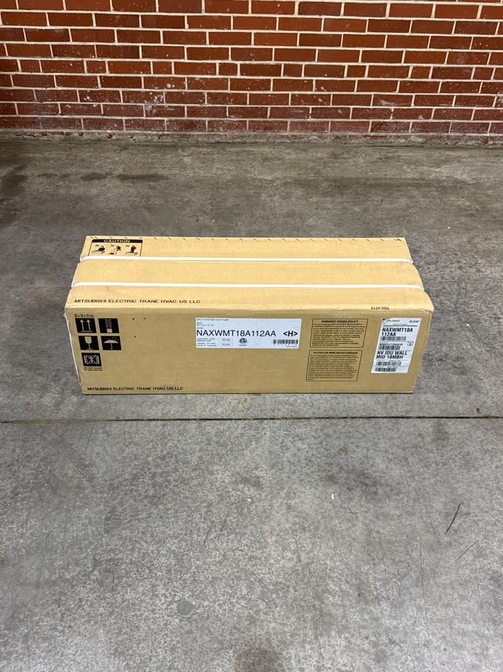 18,000 BTU Single-Zone Indoor Inverter Heat Pump Mini Split Unit, 18 SEER 208-230/60/1 R-410A
