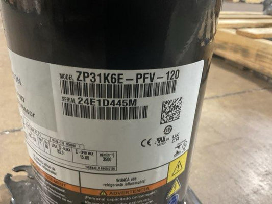 2.5 Ton Single-Stage AC/HP Scroll Compressor 208/230/60/1 R410A