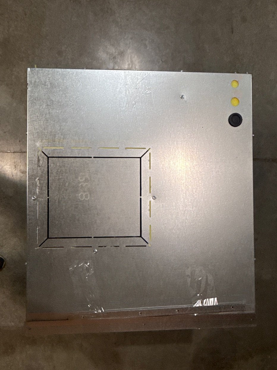 2.5 Ton AC/HP ECM Through-The-Wall Air Handler 208-230/60/1 R-410A CFM 1115