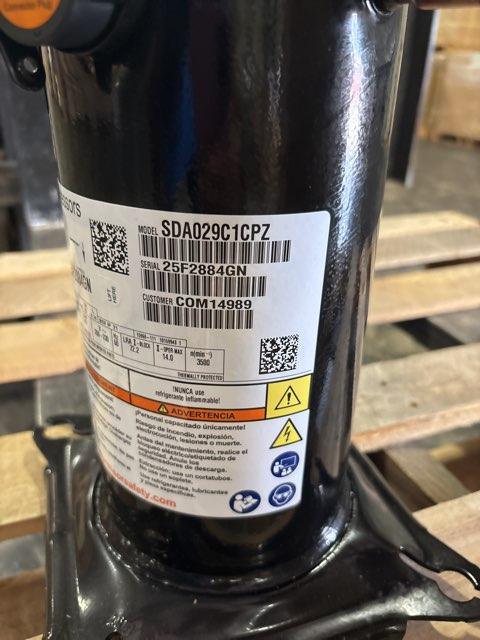 2.5 Ton Single-Stage AC/HP Scroll Compressor 208/230/60/1 R410A