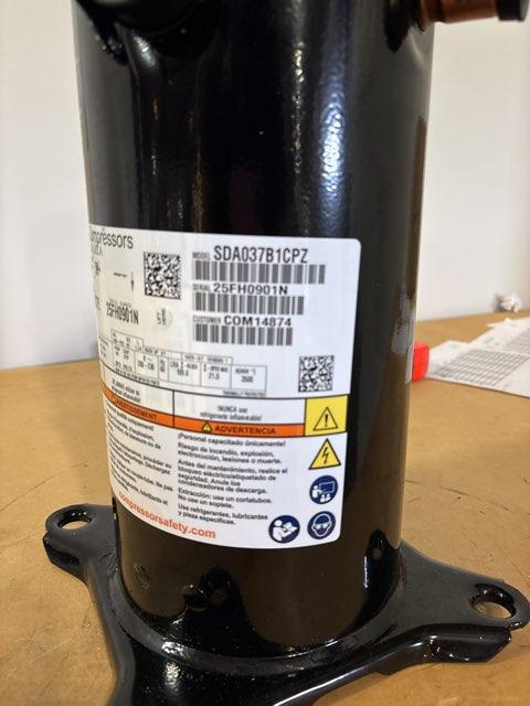 3 Ton Single-Stage AC Scroll Compressor 208/230/60/1 R410A