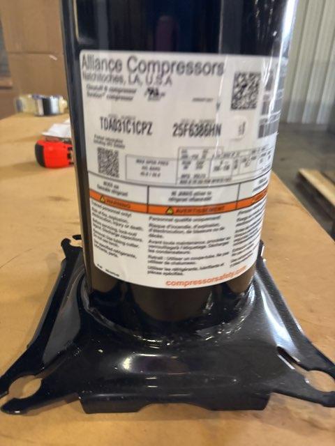 2.5 Ton Single-Stage AC Scroll Compressor 208/230/60/1 R410A
