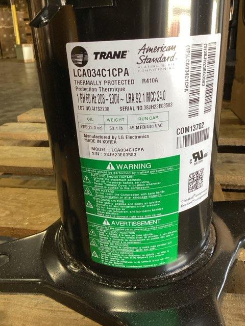 2.5 Ton AC Scroll Compressor 200/230/60/1 R410A