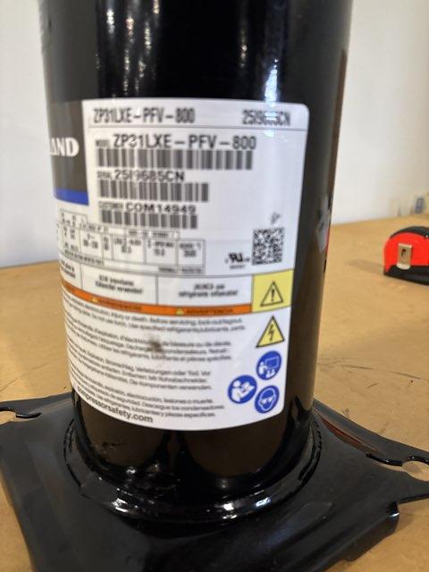 2.5 Ton Single-Stage AC/HP Scroll Compressor 208/230/60/1 R410A