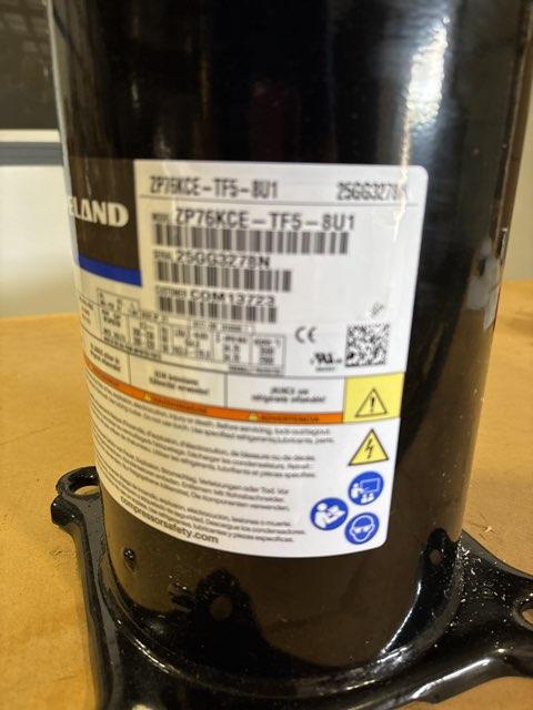 6 Ton Single-Stage AC/HP Scroll Compressor 200/230/60/3 R410A