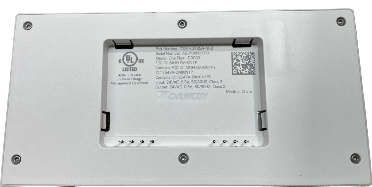 Programmable Touchscreen 24 V Heat Pump Daikin Thermostat