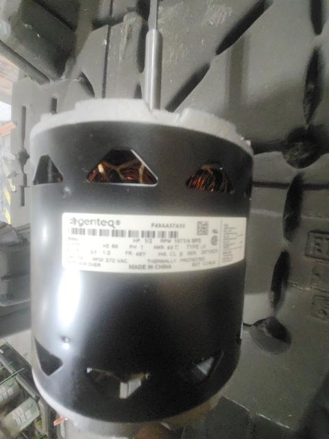 1/2 HP Blower Motor 115/60/1 1075 Rpm 4 Speed