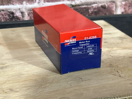 370 Vac, 40+3MFD 50/60 Hz, Round Capacitor