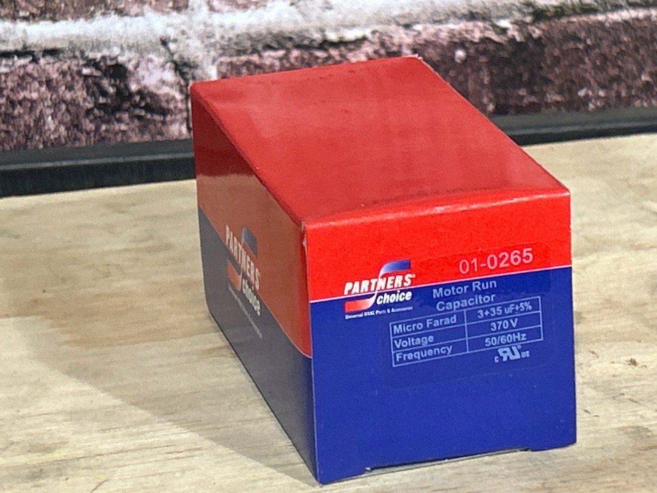 370 Vac, 35+3MFD 50/60 Hz, Oval Capacitor