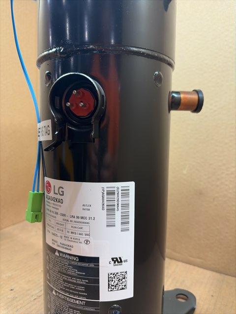 3.5 Ton Single-Stage AC Scroll Compressor 208/230/60/1 R410A