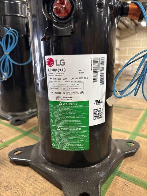 3.5 Ton Two-Stage AC Scroll Compressor 208/230/60/1 R410A
