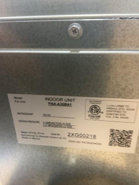 2.5 Ton AC/HP Multiposition Cased A Coil, R410A CFM 1024