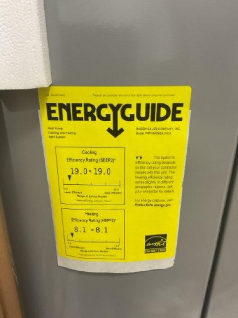 5 Ton Variable Speed Split-System Communicating Heat Pump 208-230/60/1 R410A 18 SEER2
