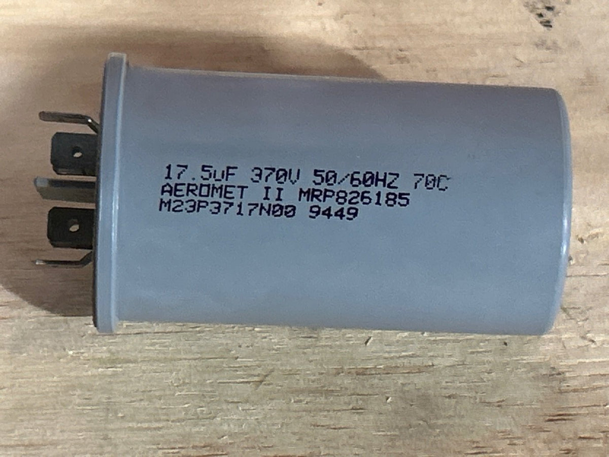 370 Vac, 17.5MFD 50/60 Hz, Round Capacitor