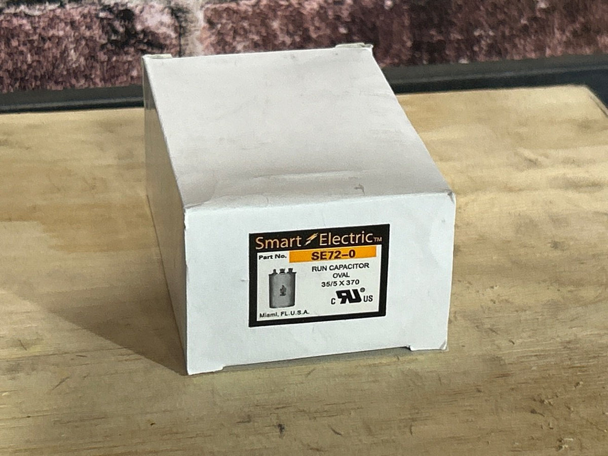 370 Vac, 35+5MFD 50/60 Hz, Oval Capacitor