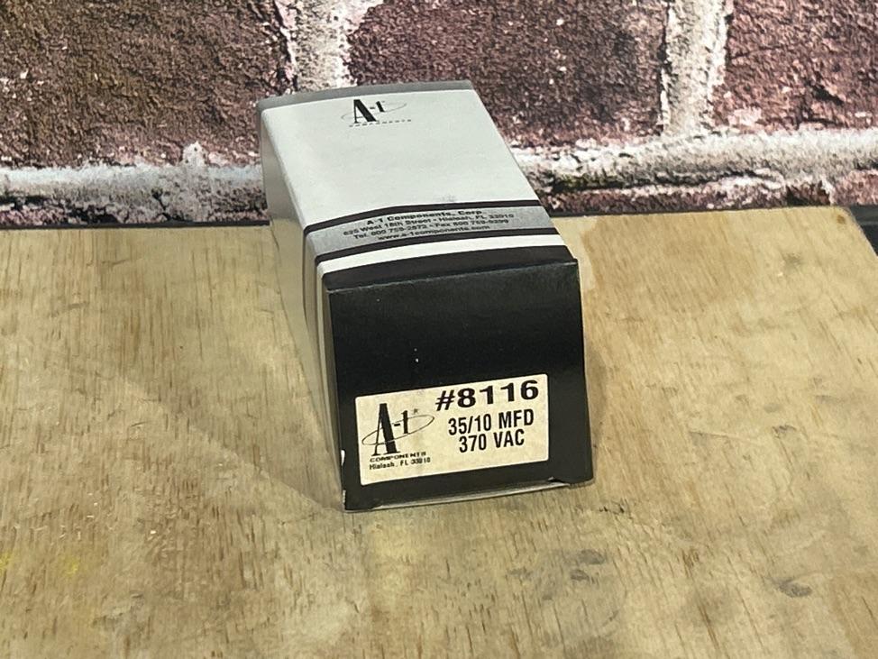 370 VAC, 35+10MFD 50/60 Hz, Oval Capacitor