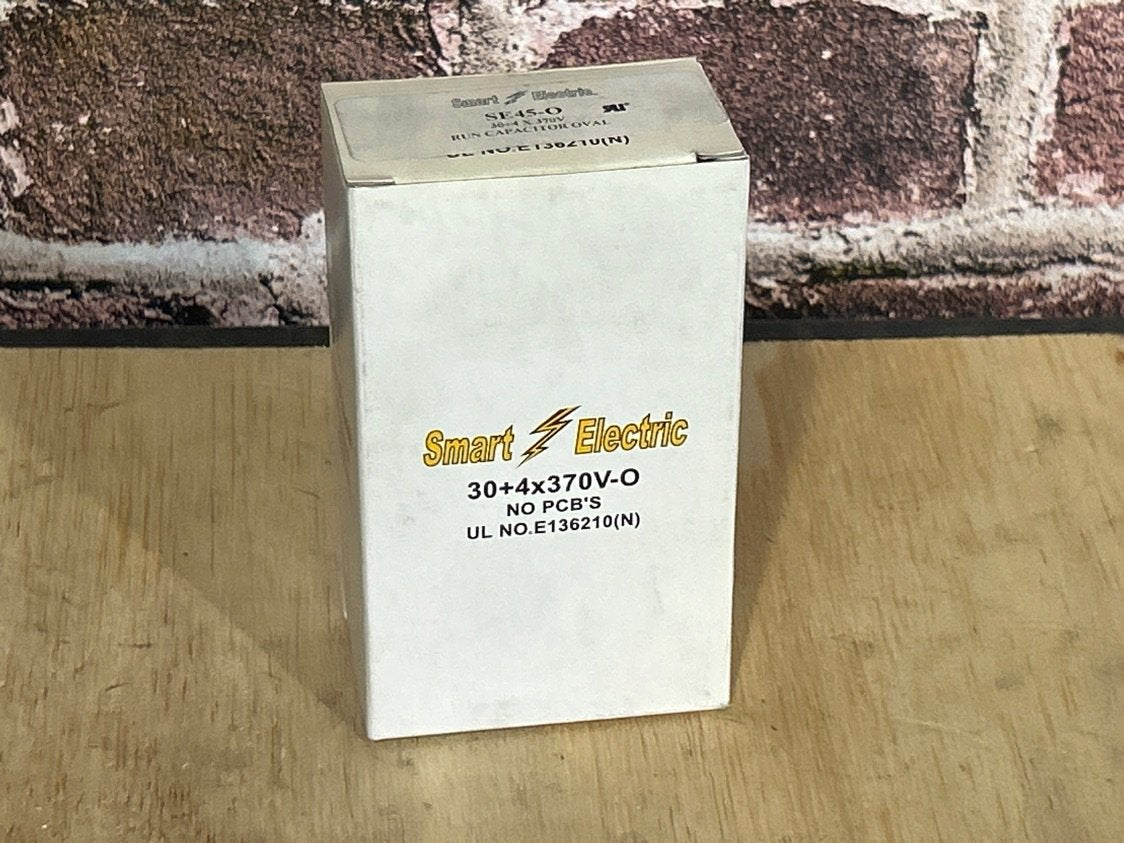 370 Vac, 30+4MFD 50/60 Hz, Oval Capacitor