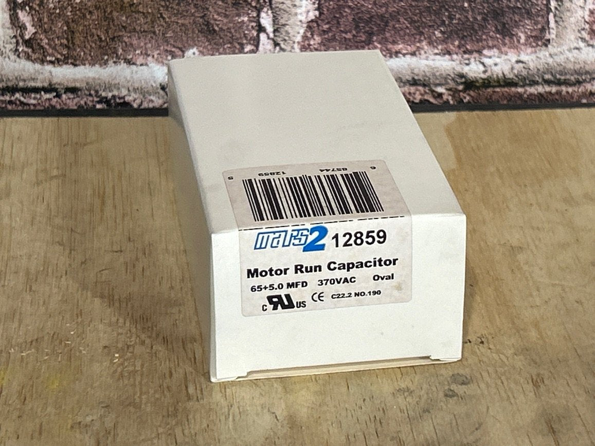 370 Vac, 65+5MFD 50/60 Hz, Round Capacitor