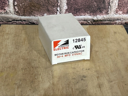 370 Vac, 30+4MFD 50/60 Hz, Oval Capacitor