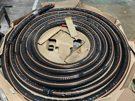 3/8"L X 5/8"S X 3/4"W X 50' Line Set, Black