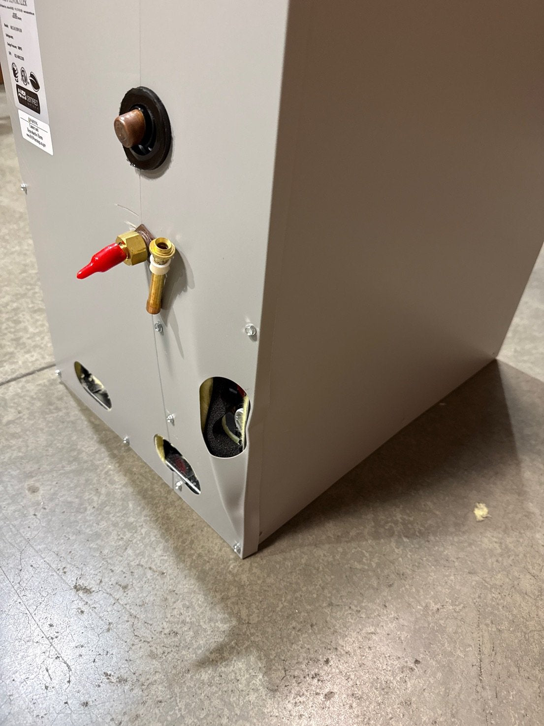 2-2.5 Ton AC/HP Multiposition Cased A Coil, R22/R410A CFM 1000