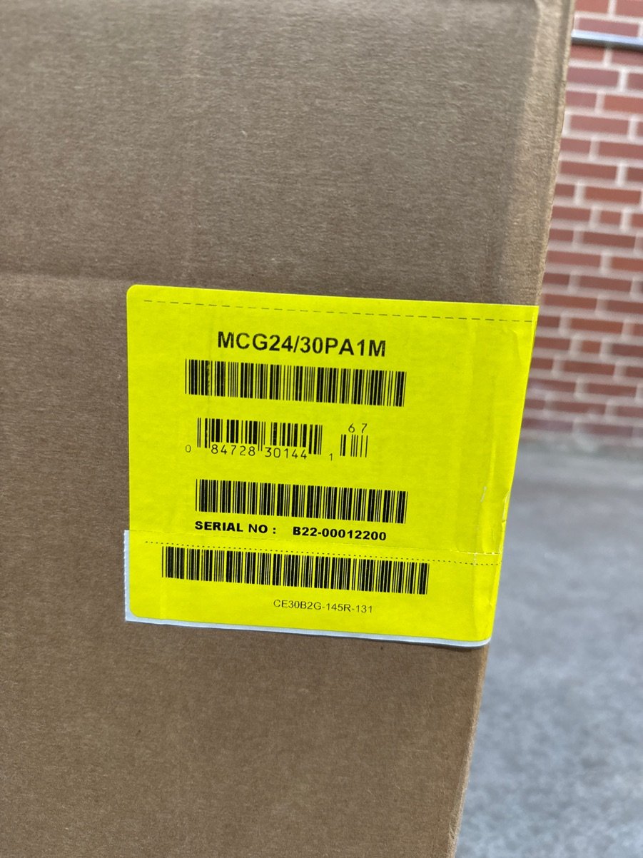 2-2.5 Ton AC/HP Multiposition Cased A Coil, R22/R410A CFM 1000