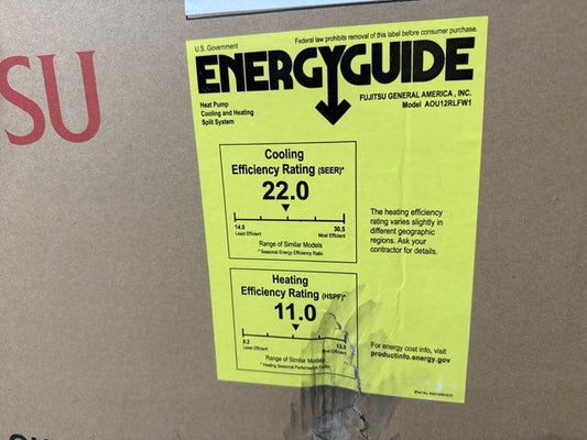 12,000 BTU Single-Zone Outdoor Inverter Heat Pump Mini Split Unit, 22 SEER 208-230/60/1 R-410A