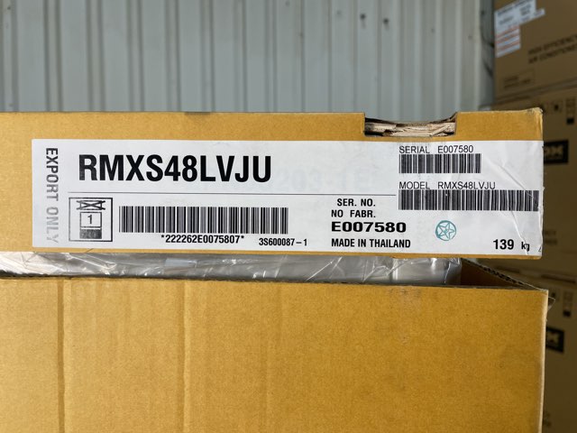 48,000 BTU Multi-Zone Outdoor Inverter Heat Pump Mini Split Unit, 18.8 SEER 208-230/60/1 R-410A