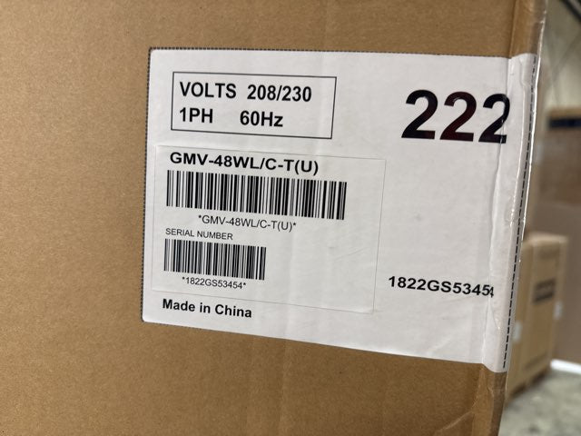 48,000 BTU Multi-Zone Outdoor Inverter Heat Pump Mini Split Unit, 22 SEER 208-230/60/1 R-410A
