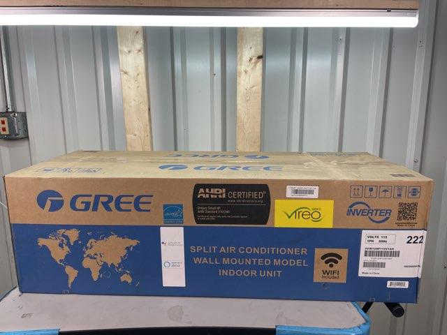 12,000 BTU Single-Zone Indoor Inverter Heat Pump Mini Split Unit, 25 SEER 115/60/1 R-410A