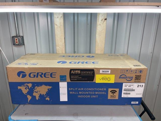 12,000 BTU Single-Zone Indoor Inverter Heat Pump Mini Split Unit, 25 SEER 208-230/60/1 R-410A