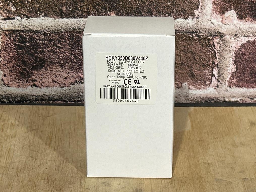 440 Vac, 35+3MFD 50/60 Hz, Oval Capacitor