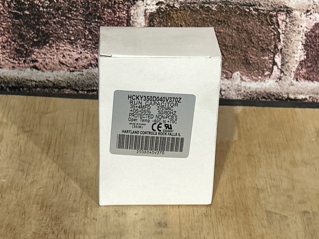 370 Vac, 35+4MFD 50/60 Hz, Oval Capacitor