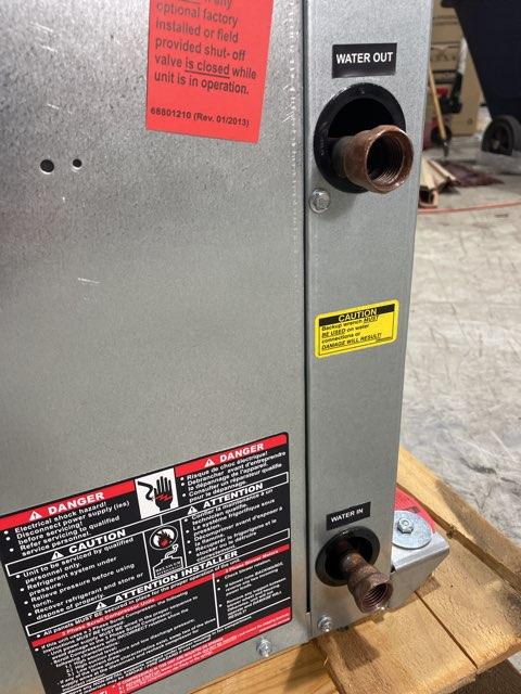 1.5 Ton Two-Stage ECM Horizontal Geothermal Heat Pump 208-230/60/1 R410A 15.9 EER