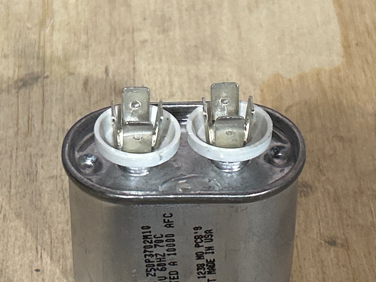 370 Vac, 2MFD 60 Hz, Oval Capacitor