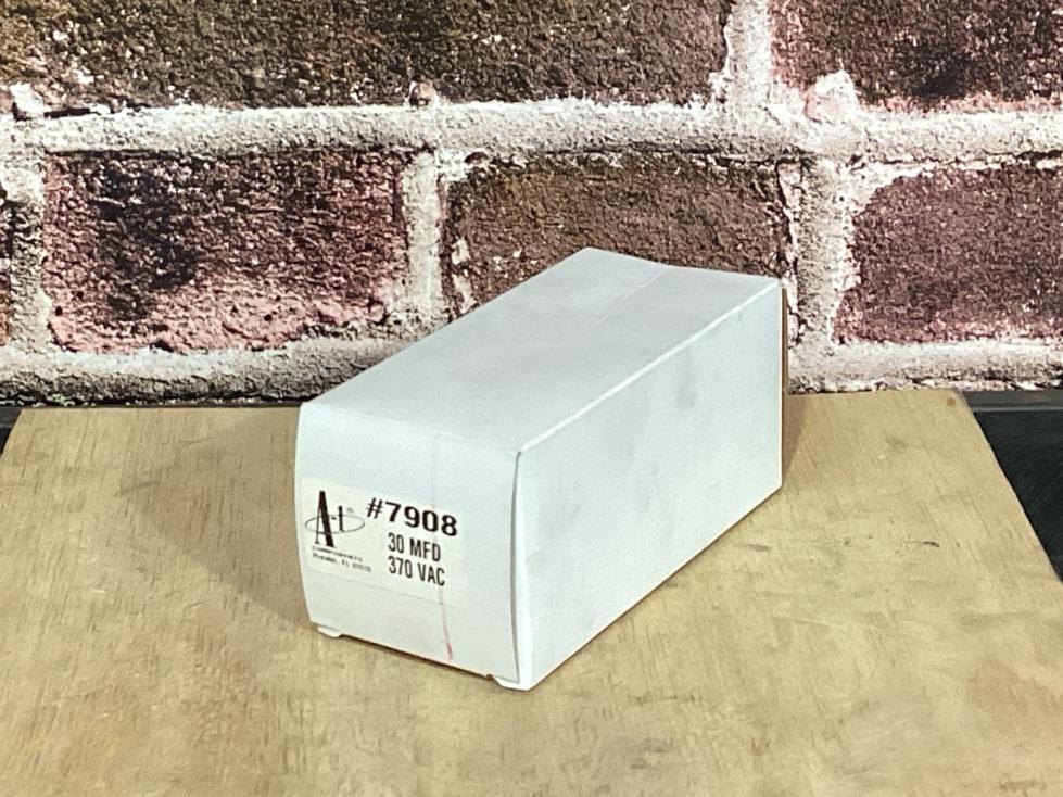 370 Vac, 30MFD 50/60 Hz, Round Capacitor