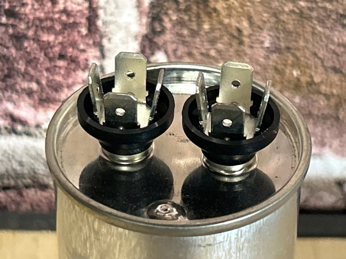 370 Vac, 30MFD 50/60 Hz, Round Capacitor