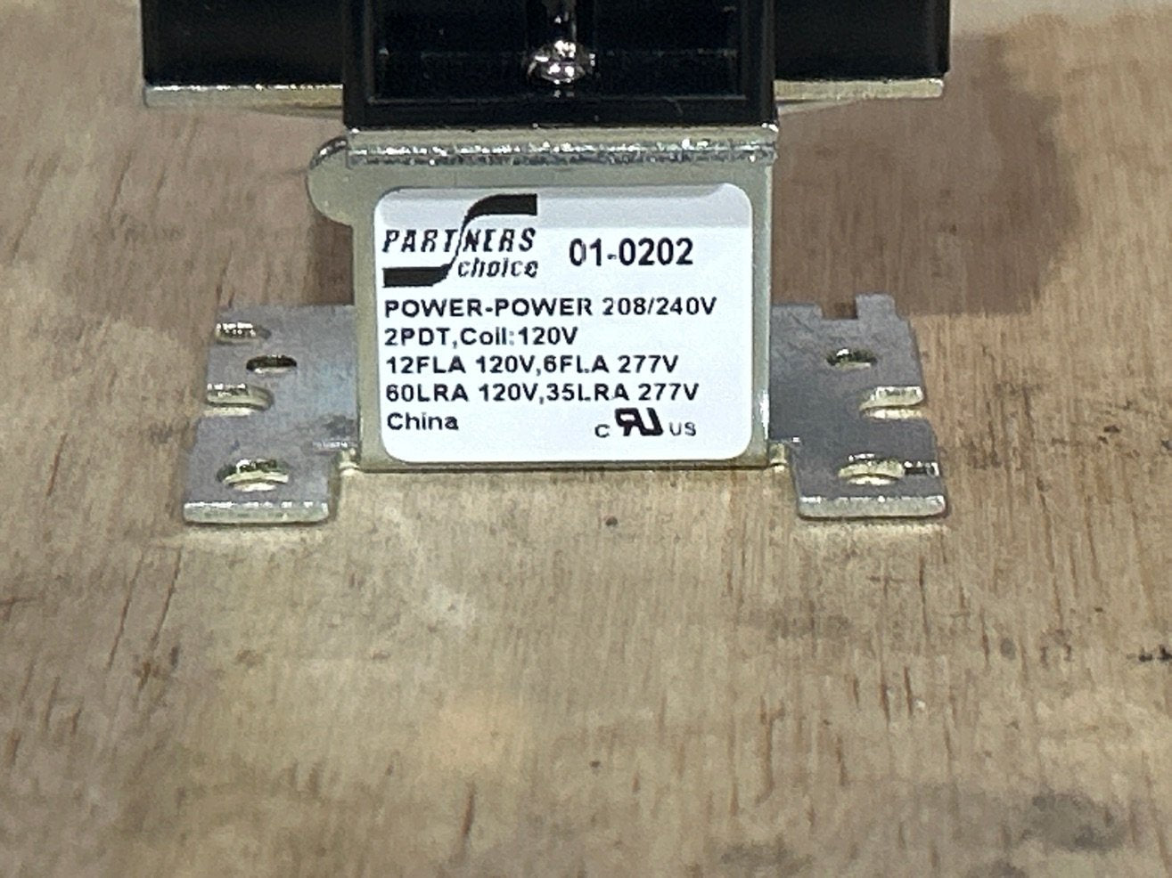 110/120 V, 50/60 Hz, Switching Relay
