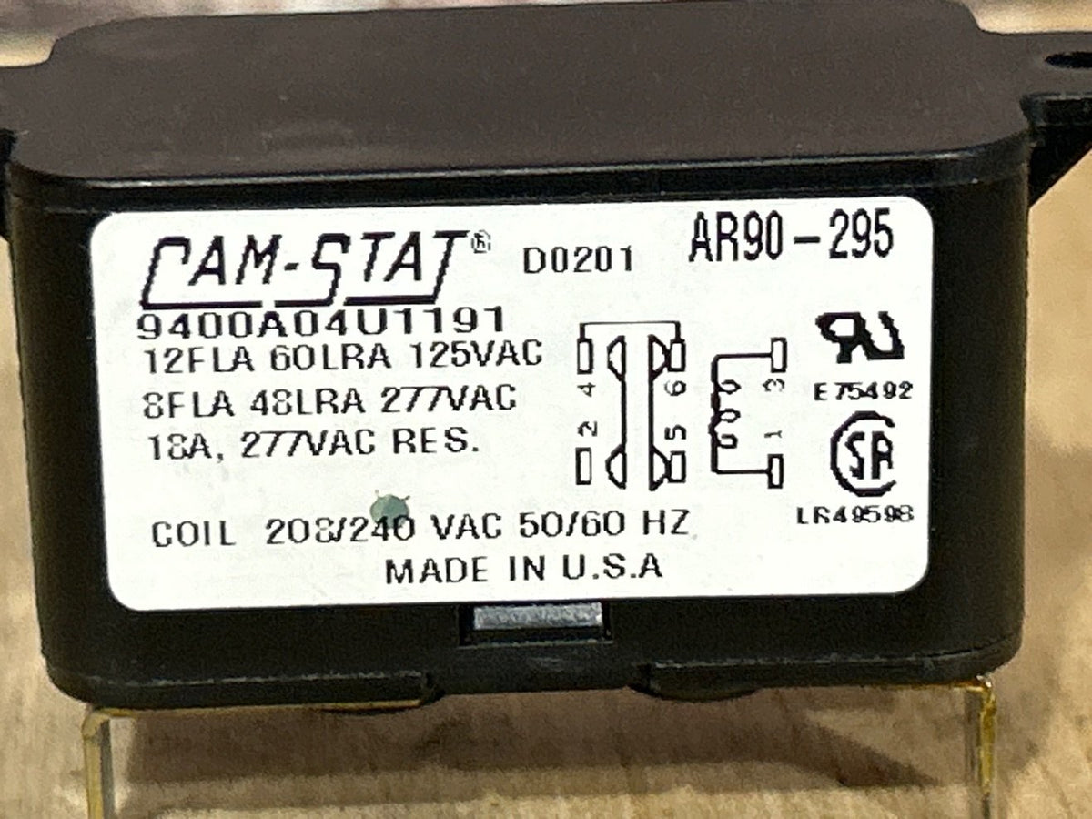 240 V, 50/60 Hz, Relay