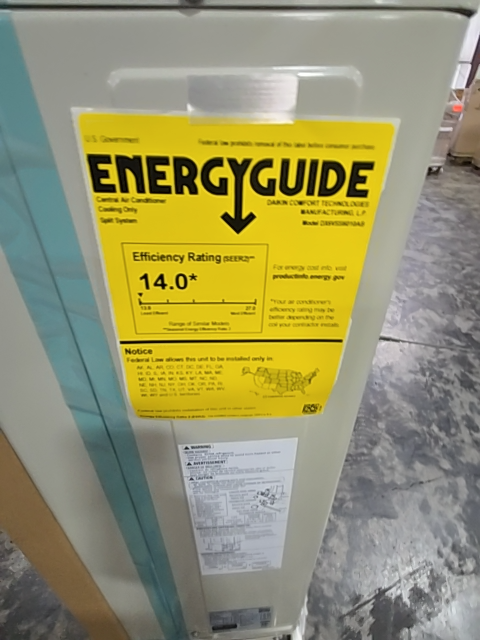 5 Ton Variable Speed Split-System Communicating Air Conditioner 208-230/60/1 R410A 16.5 SEER
